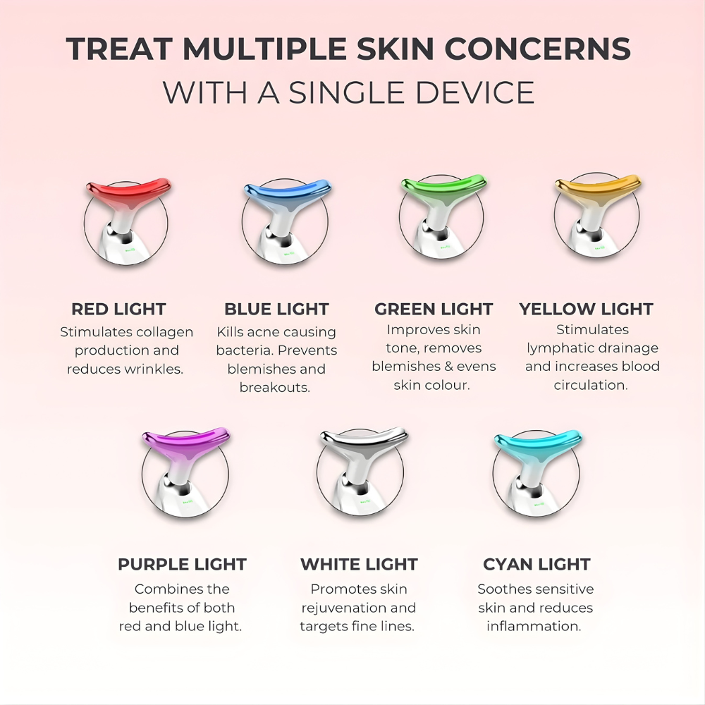 HEALORA 7-in-1 LED Facial Sculptor